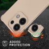Etui Kwmobile ze smyczą do Xiaomi Redmi Note 13, kremowe, silikonowe, KWM000020NE002C