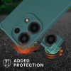 Etui Kwmobile ze smyczą do Xiaomi Redmi Note 13 Pro, zielone, silikonowe, KWM000020NF001C