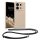Etui Kwmobile ze smyczą do Xiaomi Redmi Note 13 Pro 5G, kremowe, silikonowe, KWM000020NG002C