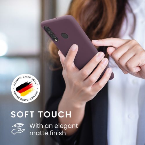 Etui Kwmobile do Huawei P30 Lite, Fioletowe, Silikonowe, KWM000009NH061C