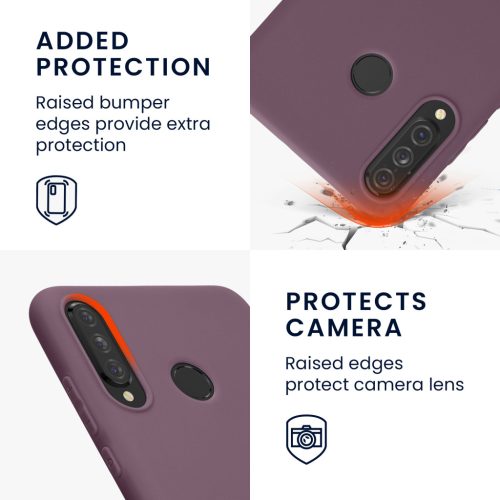 Etui Kwmobile do Huawei P30 Lite, Fioletowe, Silikonowe, KWM000009NH061C