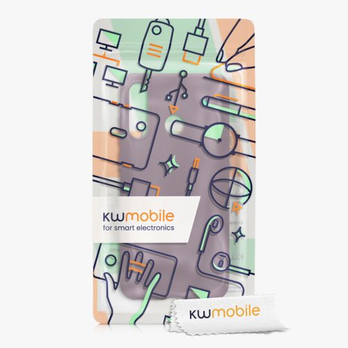 Etui Kwmobile do Huawei P30 Lite, Fioletowe, Silikonowe, KWM000009NH061C