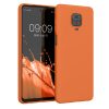 Etui Kwmobile do Xiaomi Redmi Note 9S/Redmi Note 9 Pro/Redmi Note 9 Pro Max, pomarańczowe, silikonowe, KWM000011AH049C