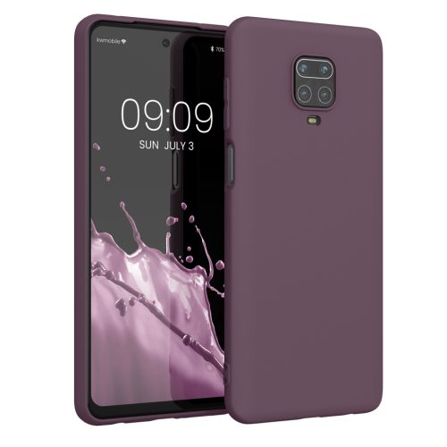 Etui Kwmobile do Xiaomi Redmi Note 9S/Redmi Note 9 Pro/Redmi Note 9 Pro Max, fioletowe, silikonowe, KWM000011AH050C