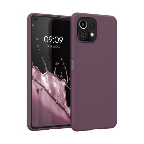 Etui Kwmobile do Xiaomi Mi 11 Lite 5G/11 Lite 5G NE, Fioletowe, Silikonowe, KWM000012TH033C