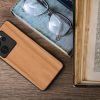 Etui Kwmobile do Xiaomi 13T/13T Pro, brązowe, drewno/silikon, KWM000020IQ002C