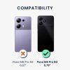 Etui Kwmobile do Xiaomi Poco M6 Pro 5G, Przezroczyste, Silikonowe, KWM000020MK001C