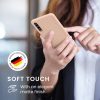 Etui Kwmobile do Samsung Galaxy A50, kremowe, silikonowe, KWM000009SZ020C