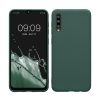 Etui Kwmobile do Samsung Galaxy A50, zielone, silikonowe, KWM000009SZ023C