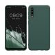 Etui Kwmobile do Samsung Galaxy A50, zielone, silikonowe, KWM000009SZ023C