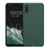 Etui Kwmobile do Samsung Galaxy A50, zielone, silikonowe, KWM000009SZ023C