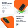 Etui Kwmobile do Samsung Galaxy S20 FE, pomarańczowe, silikonowe, KWM0000121L061C
