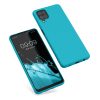Etui Kwmobile do Samsung Galaxy A12, Jasnoniebieski, Silikon, KWM000012BL060C