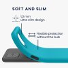 Etui Kwmobile do Samsung Galaxy A12, Jasnoniebieski, Silikon, KWM000012BL060C