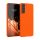 Etui Kwmobile do Samsung Galaxy S21, pomarańczowe, silikonowe, KWM000012BS040C