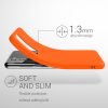 Etui Kwmobile do Samsung Galaxy S21, pomarańczowe, silikonowe, KWM000012BS040C
