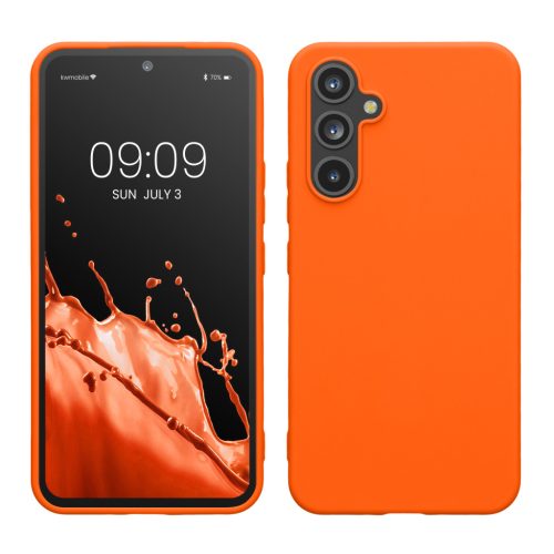 Etui Kwmobile do Samsung Galaxy A54 5G, pomarańczowe, silikonowe, KWM000018FR031C