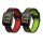 Zestaw 2 pasków Kwmobile do Amazfit Bip 5/GTR 4, wielokolorowy, silikonowy, KWM000024YU003C