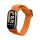 Pasek Kwmobile do Xiaomi Mi Band 8, pomarańczowy, nylonowy, KWM0000250L004C