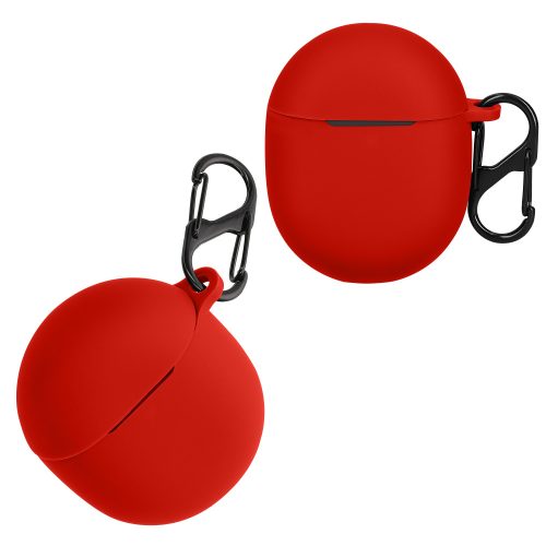 Etui na słuchawki Kwmobile do Google Pixel Buds Pro, czerwone, silikonowe, KWM000017PL005C