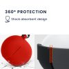 Etui na słuchawki Kwmobile do Google Pixel Buds Pro, czerwone, silikonowe, KWM000017PL005C
