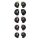 Zestaw 5 nakładek antypoślizgowych Kwmobile do słuchawek Samsung Galaxy Buds FE, Multikolor, Silikon, KWM000025HI001C
