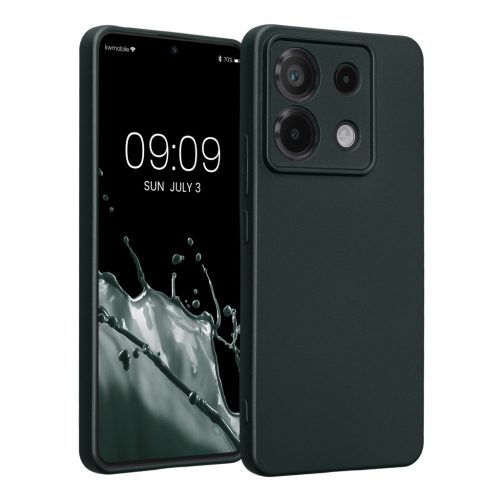 Etui Kwmobile do Xiaomi Redmi Note 13 Pro 5G, jasnozielone, silikonowe, KWM000020LE004C