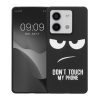 Etui Kwmobile do Xiaomi Redmi Note 13, czarno-białe, silikonowe, KWM000020NQ001C
