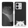 Etui Kwmobile do Xiaomi Redmi Note 13, czarno-białe, silikonowe, KWM000020NQ002C