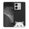 Etui Kwmobile do Xiaomi Redmi Note 13, czarno-białe, silikonowe, KWM000020NQ002C
