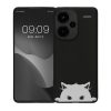 Etui Kwmobile do Xiaomi Redmi Note 13 Pro Plus 5G, czarno-białe, silikonowe, KWM000020NR002C
