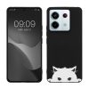 Etui Kwmobile do Xiaomi Redmi Note 13 Pro 5G, czarno-białe, silikonowe, KWM000020NU002C