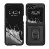 Etui Kwmobile do Samsung Galaxy Z Flip5, czarne, poliwęglan, KWM000021QK001C