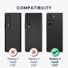 Etui Kwmobile do Samsung Galaxy Z Fold5, czarne, poliwęglan, KWM000021QL001C