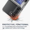 Etui Kwmobile z uchwytem na kartę do Samsung Galaxy S23 Plus, przezroczyste, plastikowe, KWM000021QN001C
