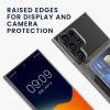 Etui Kwmobile z uchwytem na kartę do Samsung Galaxy S23 Ultra, przezroczyste, plastikowe, KWM000021QO001C
