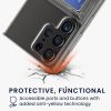 Etui Kwmobile z uchwytem na kartę do Samsung Galaxy S23 Ultra, przezroczyste, plastikowe, KWM000021QO001C