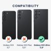 Etui Kwmobile z uchwytem na kartę do Samsung Galaxy S23 Ultra, przezroczyste, plastikowe, KWM000021QO001C