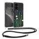Etui Kwmobile ze smyczą do Motorola Moto G14, wielokolorowe, silikonowe, KWM000022NB002C