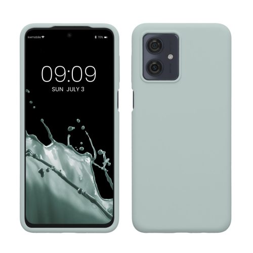 Etui Kwmobile do Motoroli Moto G54, jasnozielone, silikonowe, KWM000022NF008C