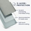 Etui Kwmobile do Motoroli Moto G54, jasnozielone, silikonowe, KWM000022NF008C