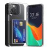 Etui Kwmobile z miejscem na kartę do Apple iPhone 15 Pro Max, przezroczyste, poliwęglan, KWM000022RA001C