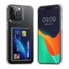 Etui Kwmobile z miejscem na kartę do Apple iPhone 15 Pro Max, przezroczyste, poliwęglan, KWM000022RA001C