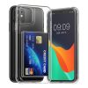 Etui Kwmobile z miejscem na kartę do Apple iPhone 11, przezroczyste, poliwęglan, KWM000022RB001C