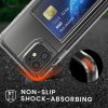Etui Kwmobile z miejscem na kartę do Apple iPhone 11, przezroczyste, poliwęglan, KWM000022RB001C