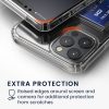 Etui Kwmobile z miejscem na kartę do Apple iPhone 12/iPhone 12 Pro, przezroczyste, poliwęglan, KWM000022RD001C