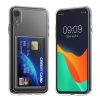 Etui Kwmobile z gniazdem na kartę do Apple iPhone XR, przezroczyste, poliwęglan, KWM000022RF001C