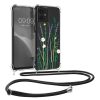 Etui Kwmobile ze smyczą do Motorola Moto G54, wielokolorowe, silikonowe, KWM000022RN002C