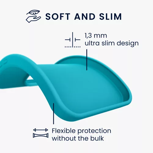Etui Kwmobile do Google Pixel 6, jasnoniebieski, silikon, KWM000013DV047C