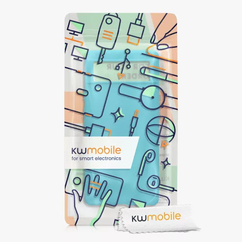 Etui Kwmobile do Google Pixel 6, jasnoniebieski, silikon, KWM000013DV047C
